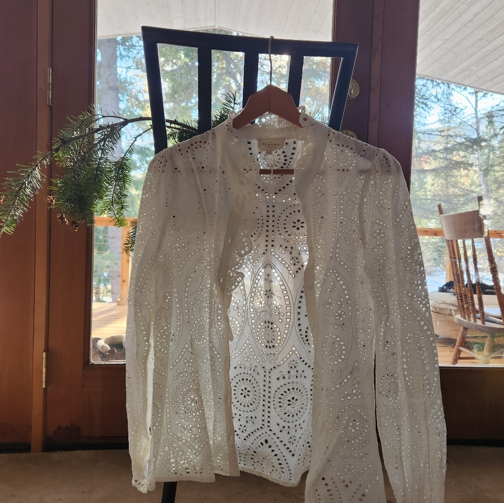 NWOT Sezane Poetry Blouse